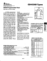 DataSheet CD4536B pdf